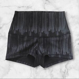Lululemon Size 2 Black Sparkle Boogie Shorts